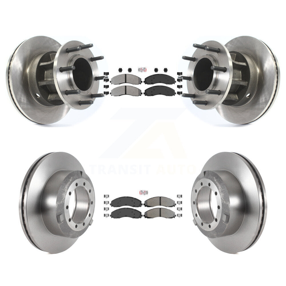Transit Auto K8A-105308 Disc Brake Kit for 2017-2019 Ford F-450 Super Duty, Ford F-550 Super Duty - Front and Rear product image