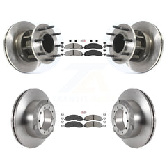 Transit Auto K8A-105308 Disc Brake Kit for 2017-2019 Ford F-450 Super Duty, Ford F-550 Super Duty - Front and Rear product image