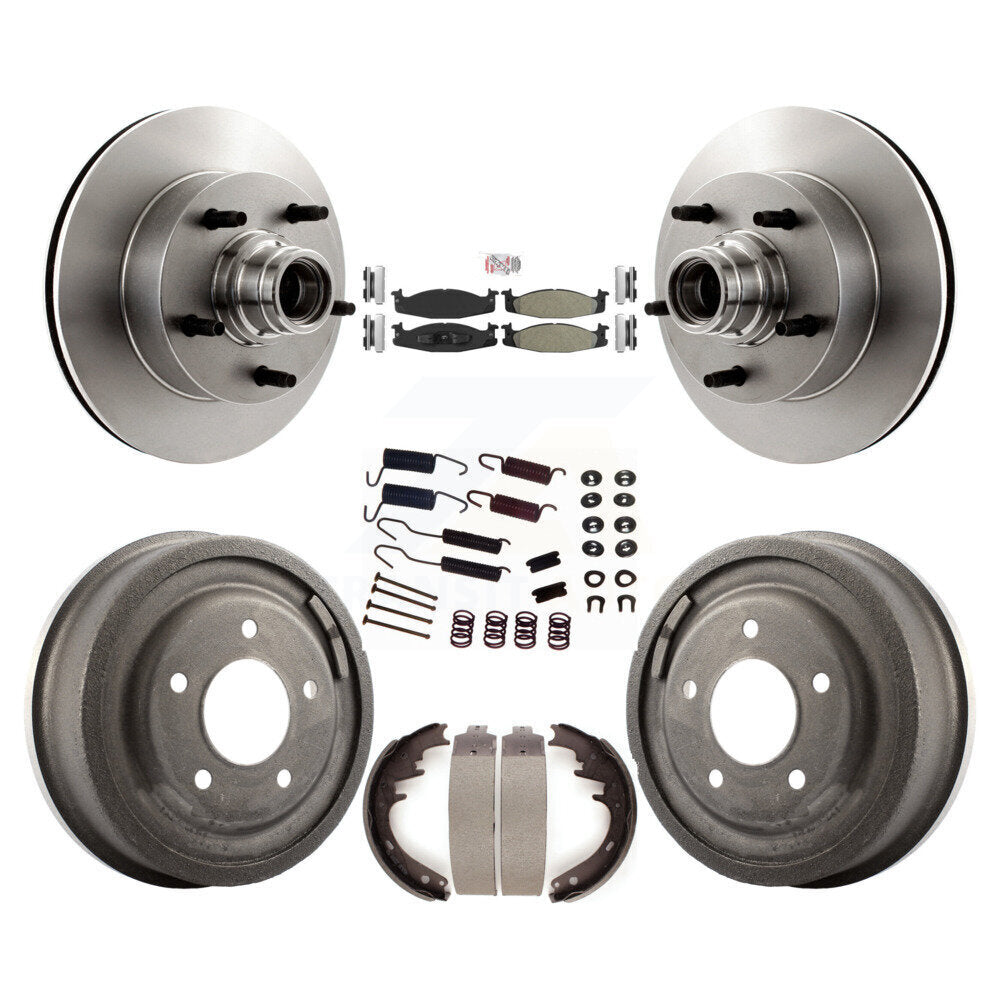 Transit Auto K8A-105364 Disc Brake Kit for 1994-1996 Ford E-150 Econoline, Ford E-150 Econoline Club Wagon - Front and Rear product image