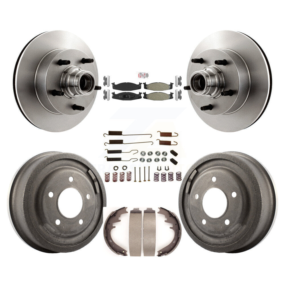 Transit Auto K8A-105365 Disc Brake Kit for 1997-1999 Ford E-150 Econoline, Ford E-150 Econoline Club Wagon - Front and Rear product image