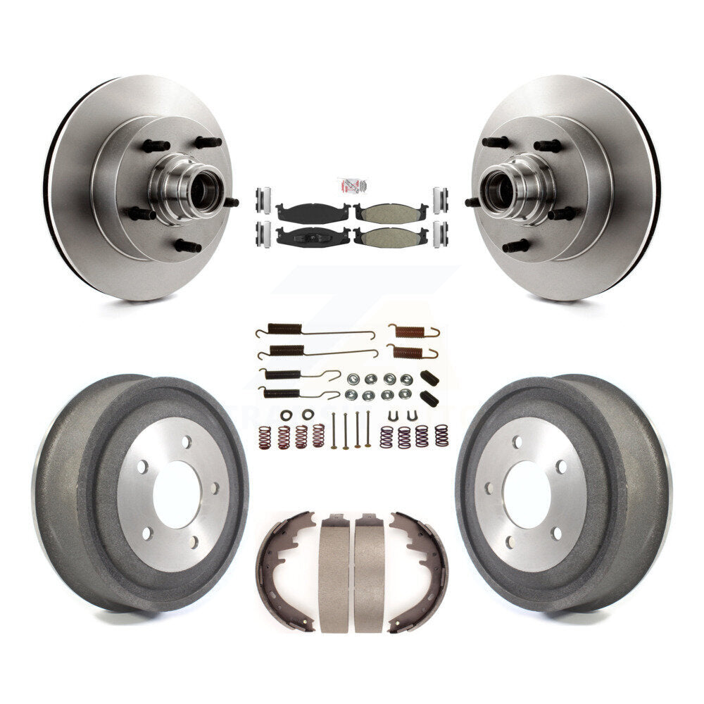 Transit Auto K8A-105367 Disc Brake Kit for 2000-2003 Ford E-150, Ford E-150 Club Wagon, Ford E-150 Econoline & more - Front and Rear product image