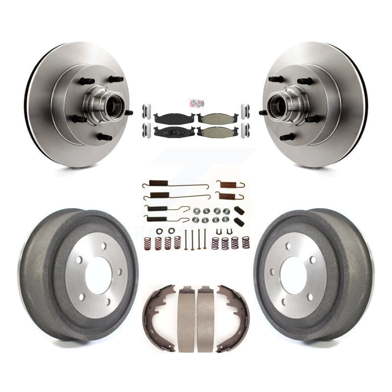 Transit Auto K8A-105367 Disc Brake Kit for 2000-2003 Ford E-150, Ford E-150 Club Wagon, Ford E-150 Econoline & more - Front and Rear product image