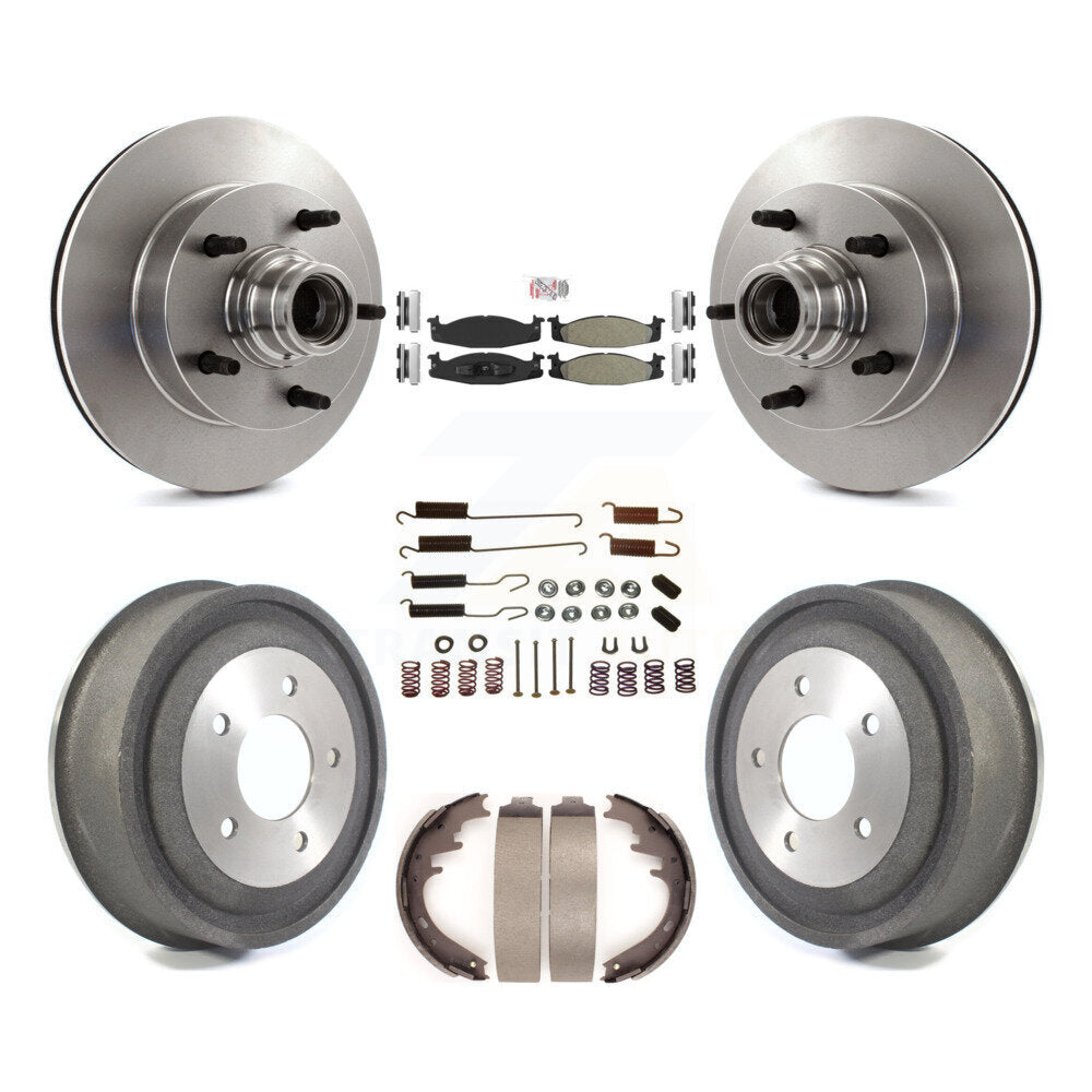 Transit Auto K8A-105368 Disc Brake Kit for 2000-2001 Ford E-150 Econoline - Front and Rear product image