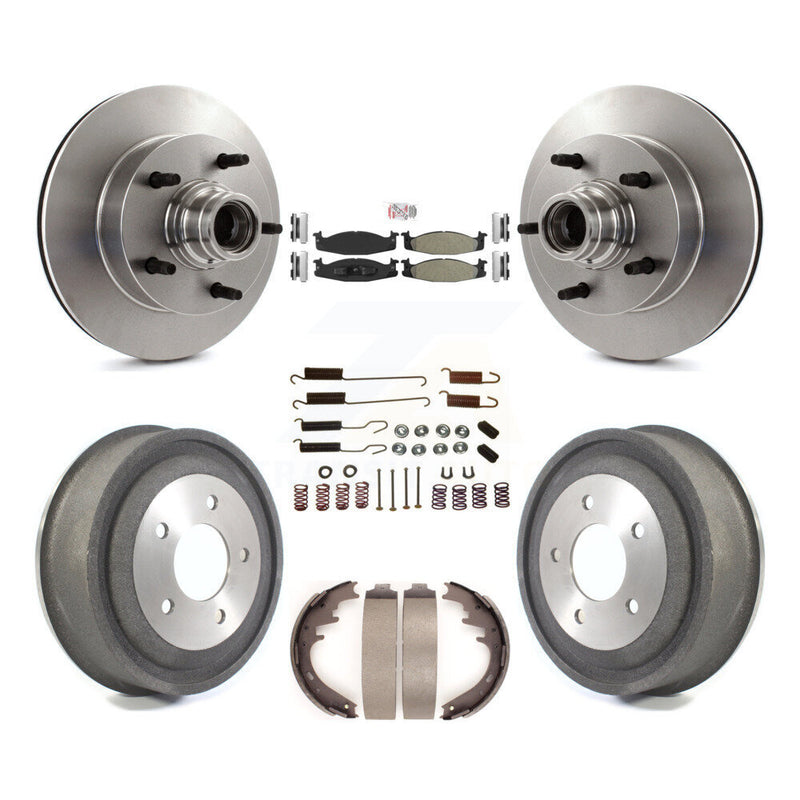 Transit Auto K8A-105368 Disc Brake Kit for 2000-2001 Ford E-150 Econoline - Front and Rear product image