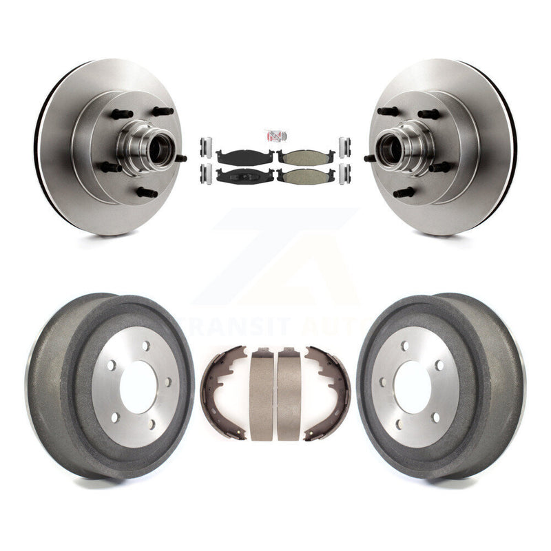 Transit Auto K8A-105384 Disc Brake Kit for 2000-2003 Ford E-150, Ford E-150 Club Wagon, Ford E-150 Econoline & more - Front and Rear product image