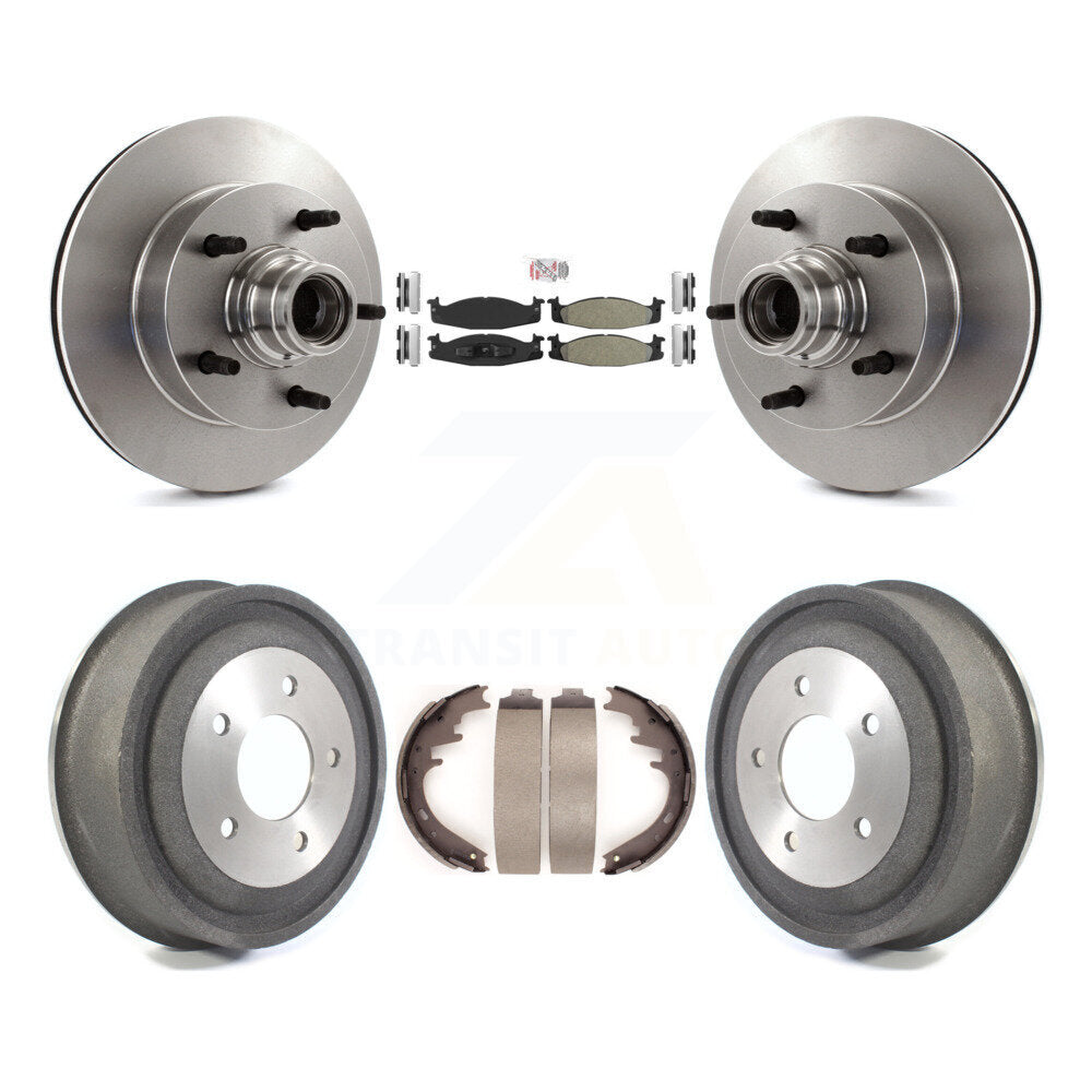 Transit Auto K8A-105385 Disc Brake Kit for 2000-2001 Ford E-150 Econoline - Front and Rear product image