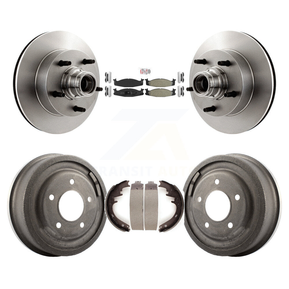 Transit Auto K8A-105390 Disc Brake Kit for 1994-1996 Ford E-150 Econoline, Ford E-150 Econoline Club Wagon - Front and Rear product image
