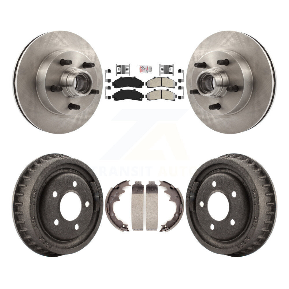 Transit Auto K8A-105393 Disc Brake Kit for 1998-1999 Mazda B4000 - Front and Rear product image
