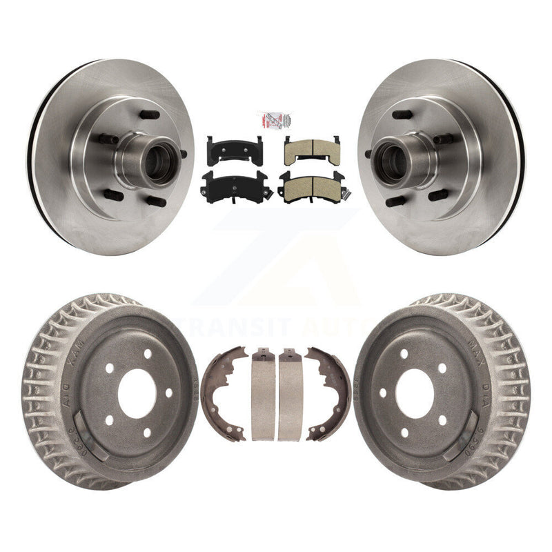 Transit Auto K8A-105401 Disc Brake Kit for 1992-2002 GMC Sonoma, Isuzu Hombre, Chevrolet Blazer & more - Front and Rear product image
