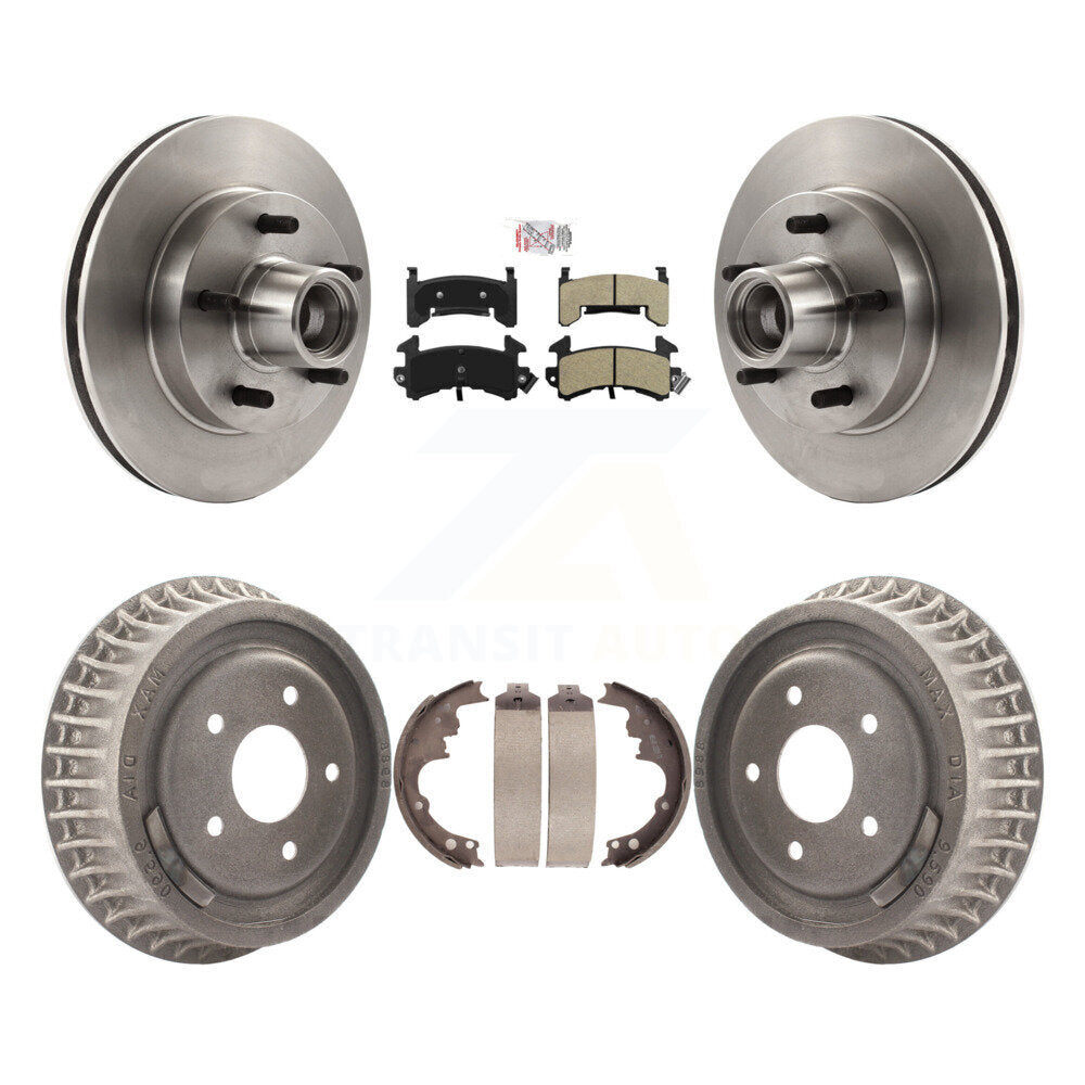 Transit Auto K8A-105406 Disc Brake Kit for 1992-1996 Chevrolet S10, Chevrolet S10 Blazer, GMC Jimmy & more - Front and Rear product image