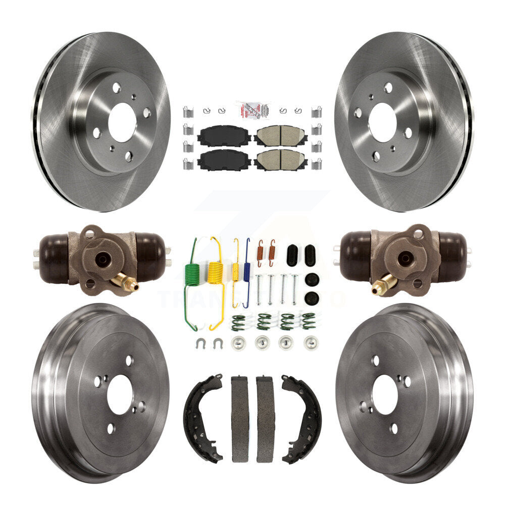 Transit Auto K8A-105409 Disc Brake Kit for 2006-2014 Toyota Yaris - Front and Rear product image