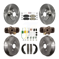 Transit Auto K8A-105410 Disc Brake Kit for 2006-2014 Toyota Yaris - Front and Rear product image