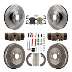 Transit Auto K8A-105420 Disc Brake Kit for 2003-2007 Pontiac Vibe, Toyota Matrix - Front and Rear product image