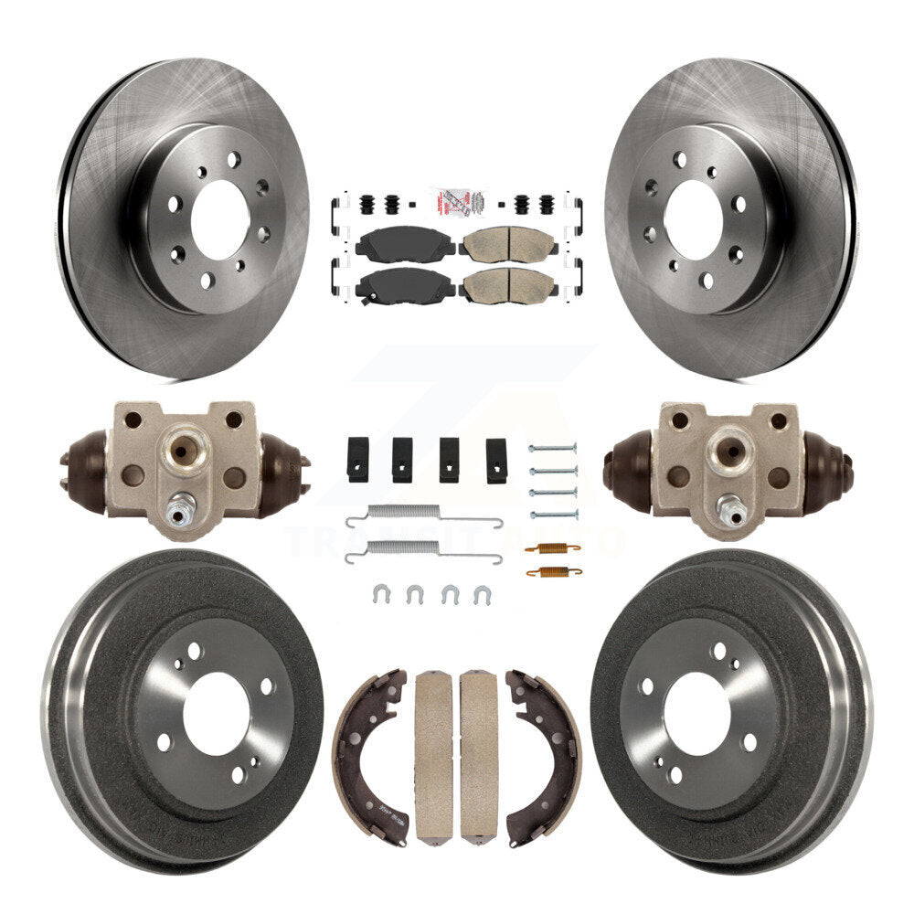 Transit Auto K8A-105443 Disc Brake Kit for 2001-2005 Honda Civic - Front and Rear product image