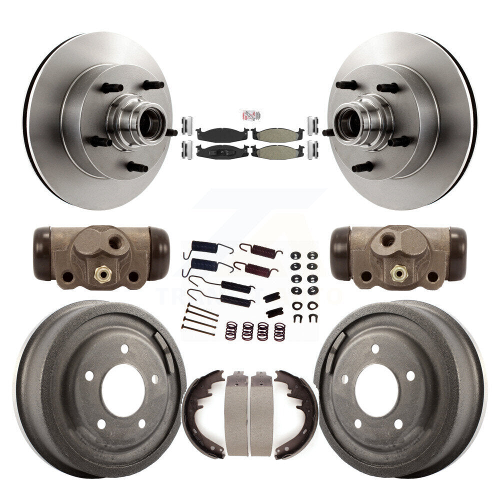 Transit Auto K8A-105460 Disc Brake Kit for 1994-1996 Ford E-150 Econoline, Ford E-150 Econoline Club Wagon - Front and Rear product image