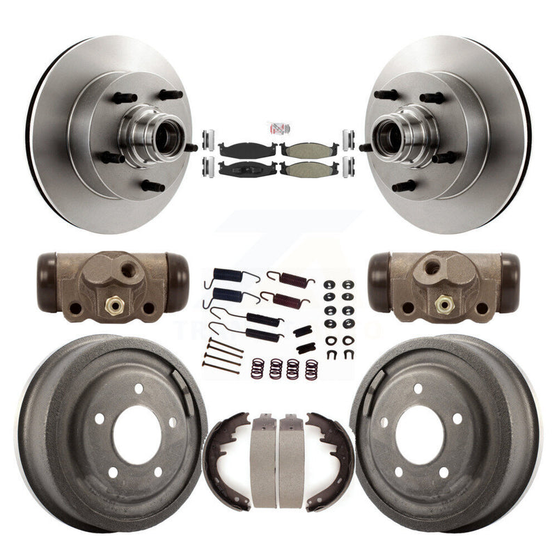 Transit Auto K8A-105460 Disc Brake Kit for 1994-1996 Ford E-150 Econoline, Ford E-150 Econoline Club Wagon - Front and Rear product image