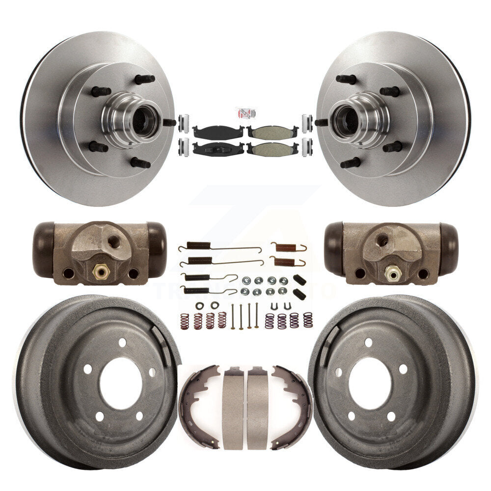 Transit Auto K8A-105461 Disc Brake Kit for 1997-1999 Ford E-150 Econoline - Front and Rear product image