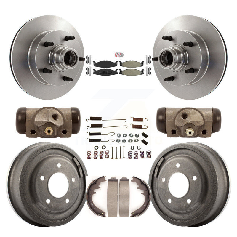 Transit Auto K8A-105461 Disc Brake Kit for 1997-1999 Ford E-150 Econoline - Front and Rear product image
