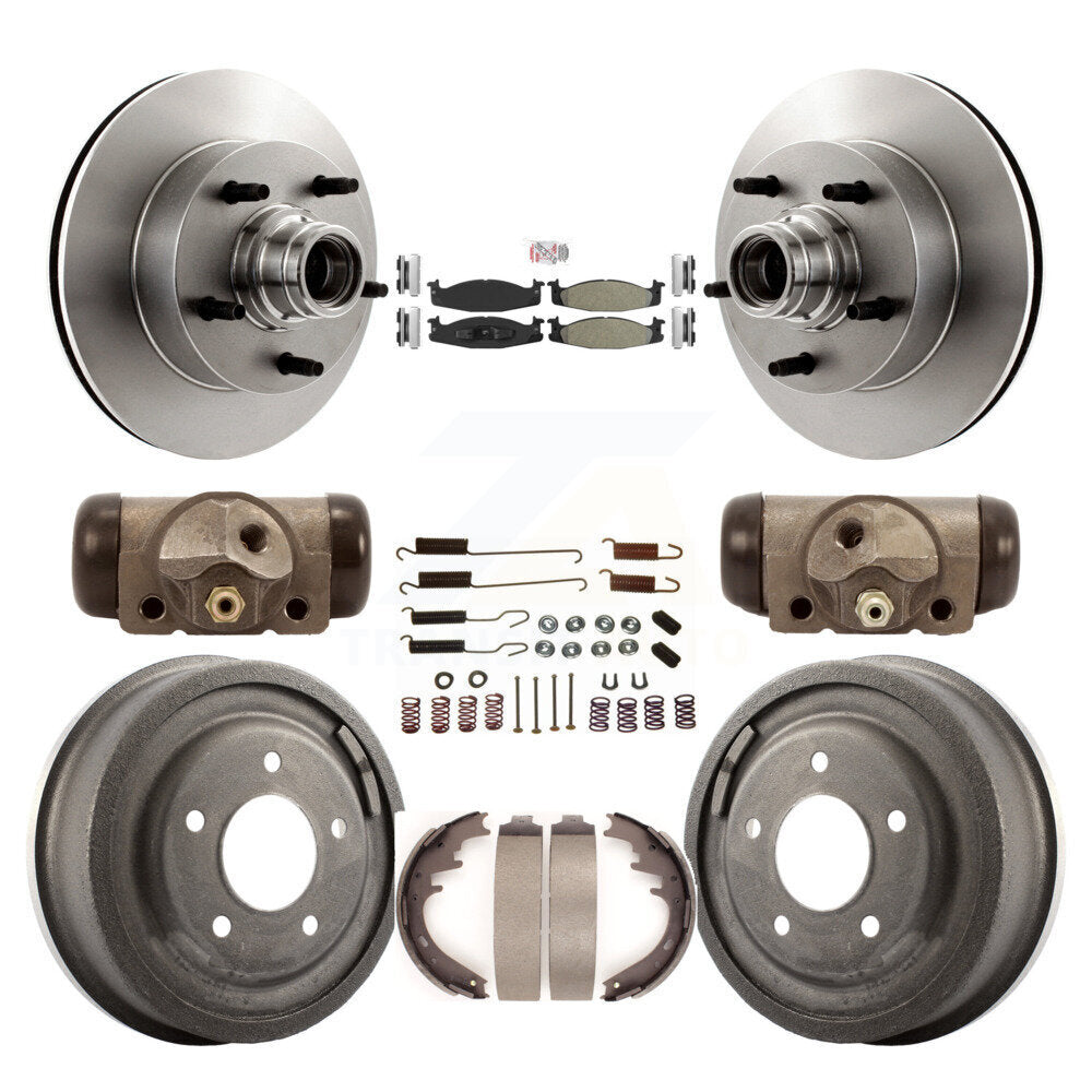 Transit Auto K8A-105462 Disc Brake Kit for 1997-1999 Ford E-150 Econoline, Ford E-150 Econoline Club Wagon - Front and Rear product image