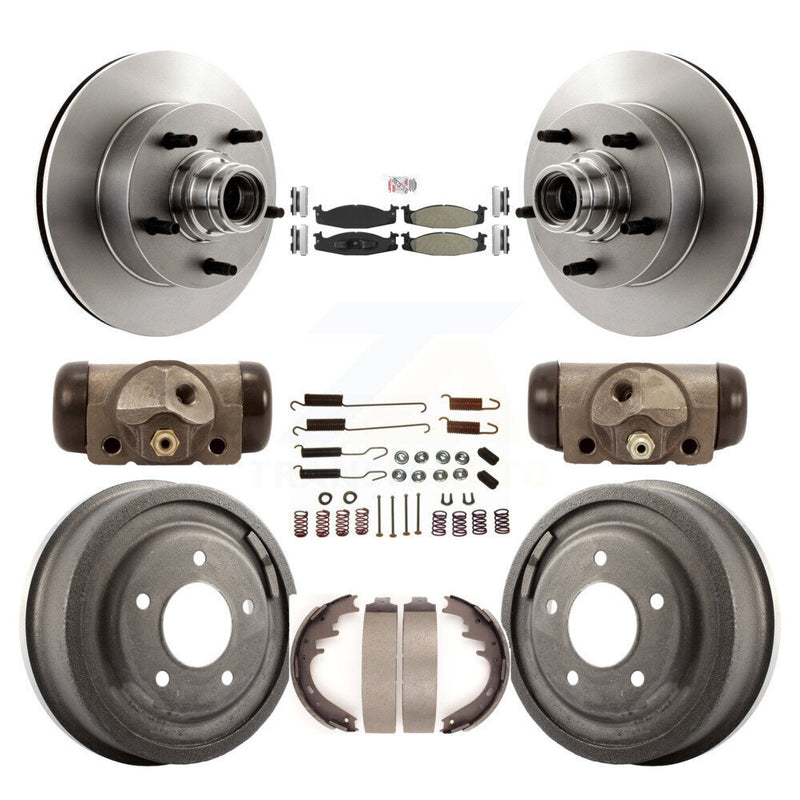 Transit Auto K8A-105462 Disc Brake Kit for 1997-1999 Ford E-150 Econoline, Ford E-150 Econoline Club Wagon - Front and Rear product image