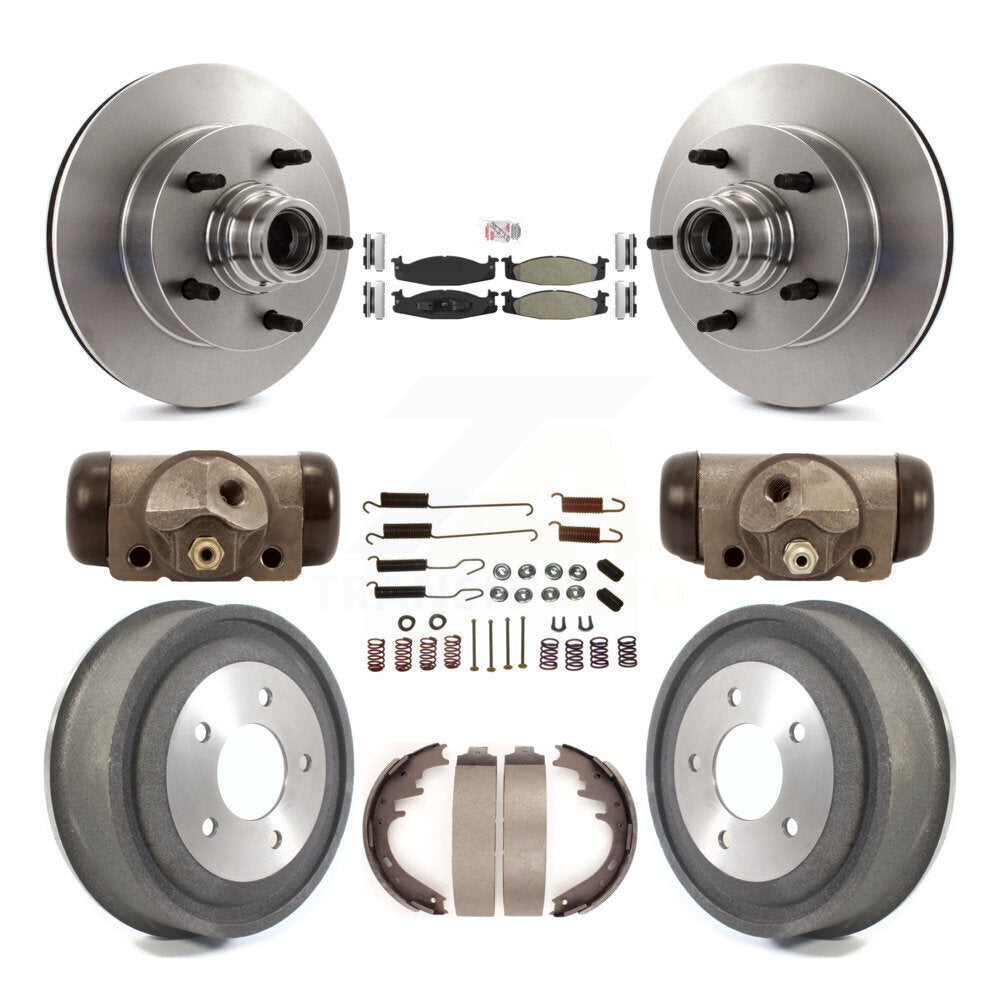 Transit Auto K8A-105463 Disc Brake Kit for 2000-2001 Ford E-150 Econoline - Front and Rear product image