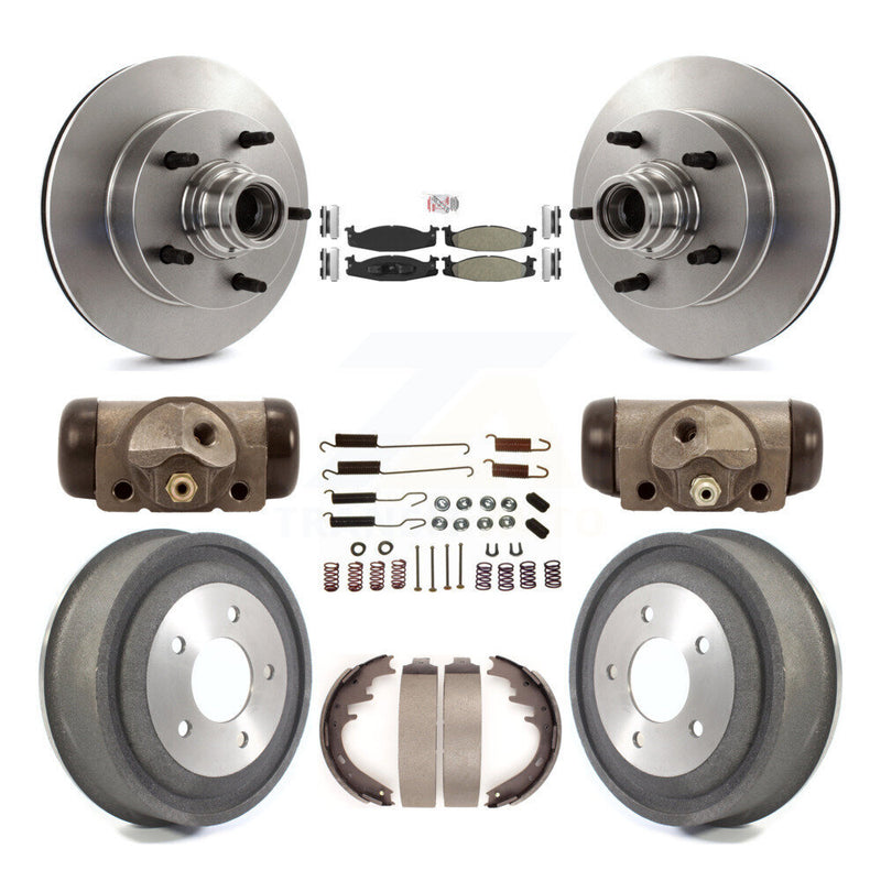 Transit Auto K8A-105463 Disc Brake Kit for 2000-2001 Ford E-150 Econoline - Front and Rear product image