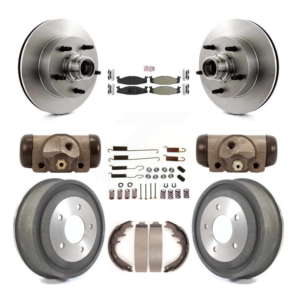 Transit Auto K8A-105464 Disc Brake Kit for 2000-2003 Ford E-150, Ford E-150 Club Wagon, Ford E-150 Econoline & more - Front and Rear product image