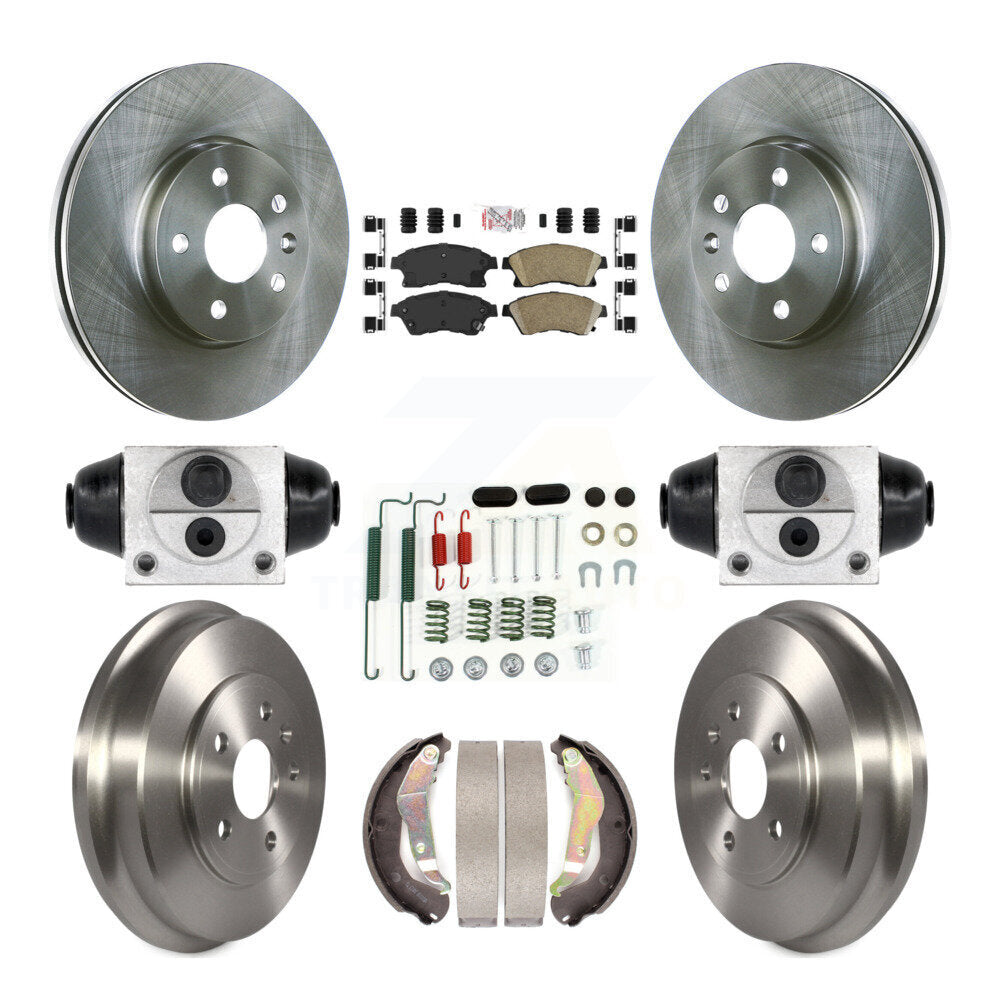 Transit Auto K8A-105467 Disc Brake Kit for 2012-2017 Chevrolet Sonic - Front and Rear product image