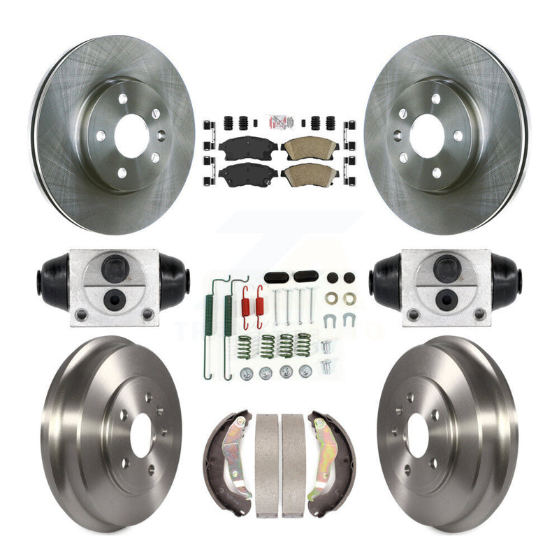 Transit Auto K8A-105467 Disc Brake Kit for 2012-2017 Chevrolet Sonic - Front and Rear product image