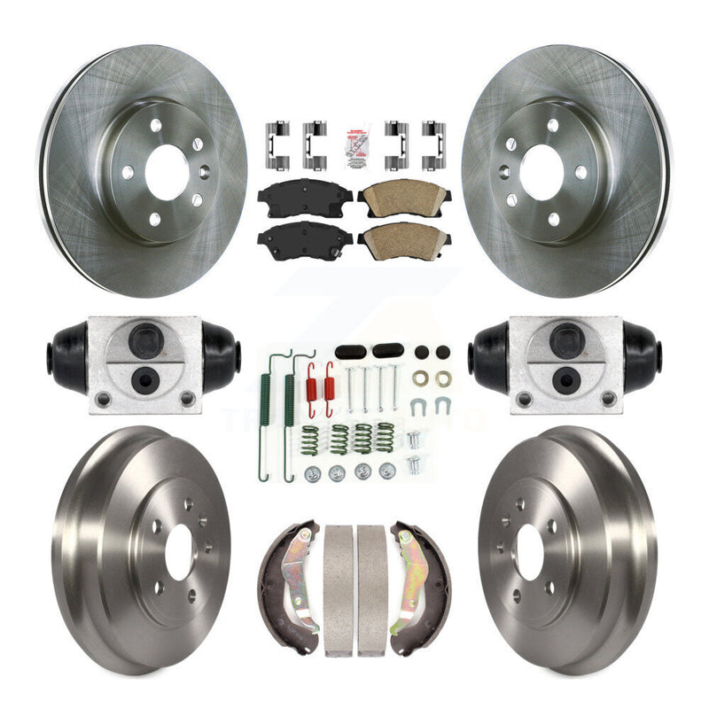 Transit Auto K8A-105468 Disc Brake Kit for 2012-2017 Chevrolet Sonic - Front and Rear product image