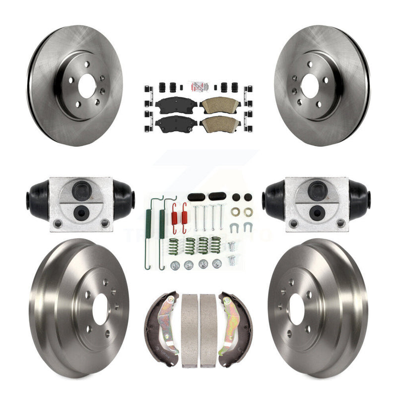 Transit Auto K8A-105469 Disc Brake Kit for 2013-2014 Chevrolet Sonic - Front and Rear product image