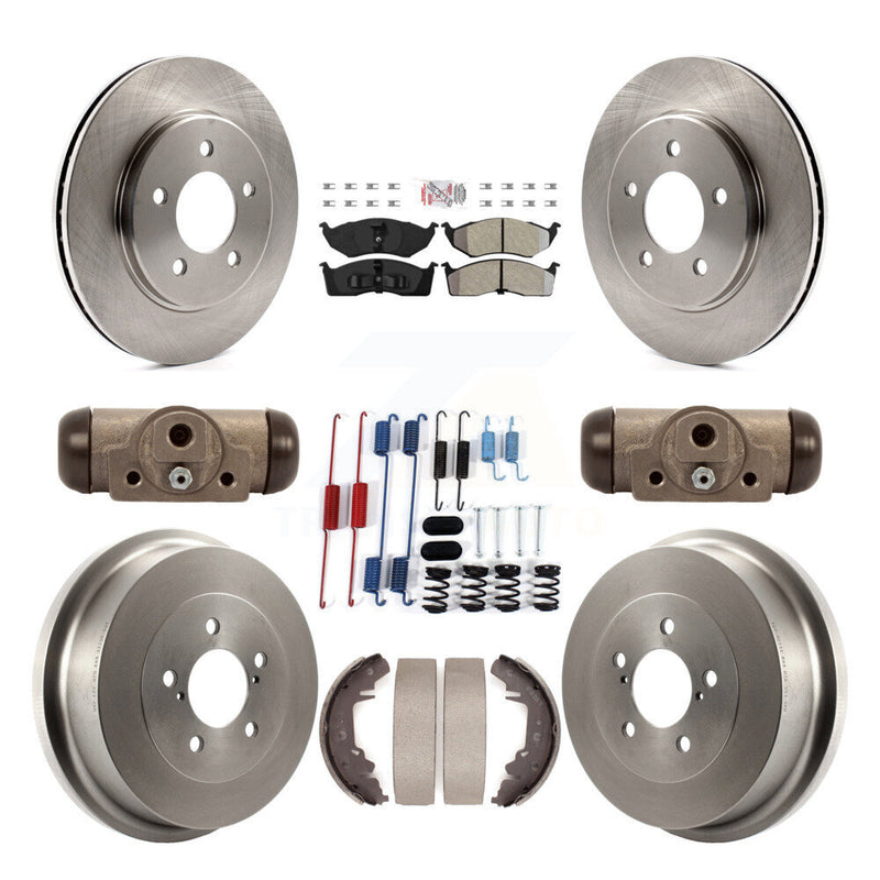 Transit Auto K8A-105473 Disc Brake Kit for 2000 Chrysler Grand Voyager, Chrysler Town & Country, Chrysler Voyager & more - Front and Rear product image