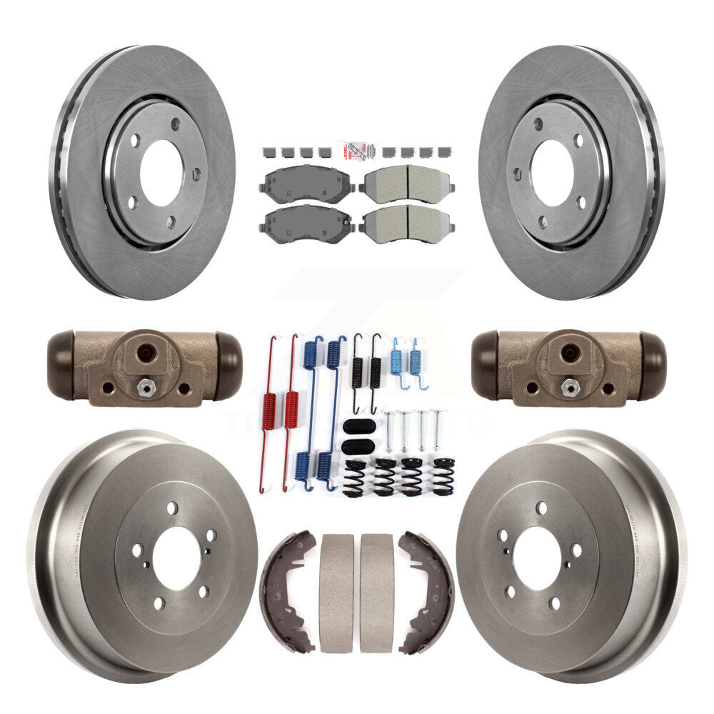 Transit Auto K8A-105474 Disc Brake Kit for 2001-2007 Dodge Caravan, Chrysler Town & Country, Chrysler Voyager & more - Front and Rear product image