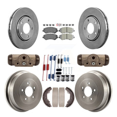 Transit Auto K8A-105474 Disc Brake Kit for 2001-2007 Dodge Caravan, Chrysler Town & Country, Chrysler Voyager & more - Front and Rear product image