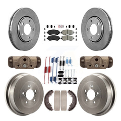 Transit Auto K8A-105475 Disc Brake Kit for 2001-2007 Dodge Caravan, Chrysler Town & Country, Chrysler Voyager & more - Front and Rear product image