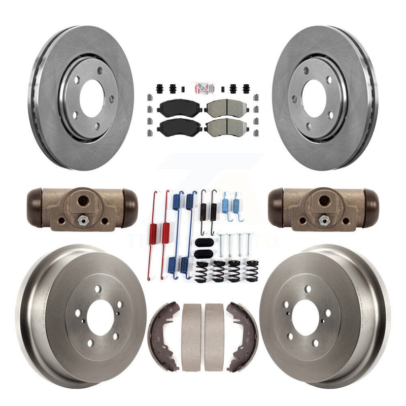 Transit Auto K8A-105475 Disc Brake Kit for 2001-2007 Dodge Caravan, Chrysler Town & Country, Chrysler Voyager & more - Front and Rear product image