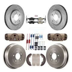 Transit Auto K8A-105476 Disc Brake Kit for 2001-2007 Chrysler Town & Country, Dodge Caravan, Dodge Grand Caravan - Front and Rear product image