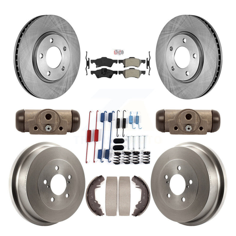 Transit Auto K8A-105476 Disc Brake Kit for 2001-2007 Chrysler Town & Country, Dodge Caravan, Dodge Grand Caravan - Front and Rear product image