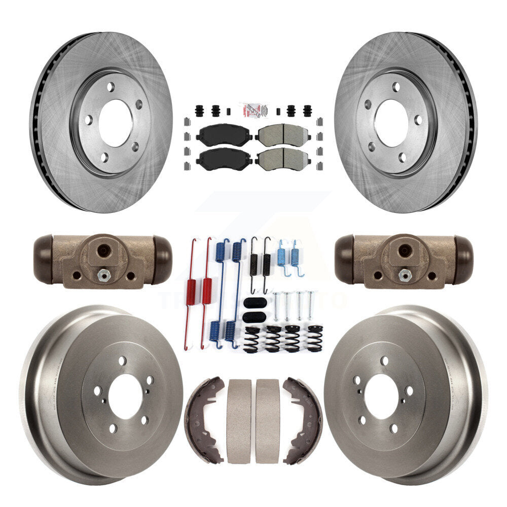 Transit Auto K8A-105479 Disc Brake Kit for 2003-2006 Dodge Grand Caravan, Chrysler Voyager - Front and Rear product image