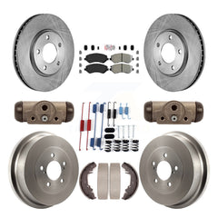 Transit Auto K8A-105479 Disc Brake Kit for 2003-2006 Dodge Grand Caravan, Chrysler Voyager - Front and Rear product image