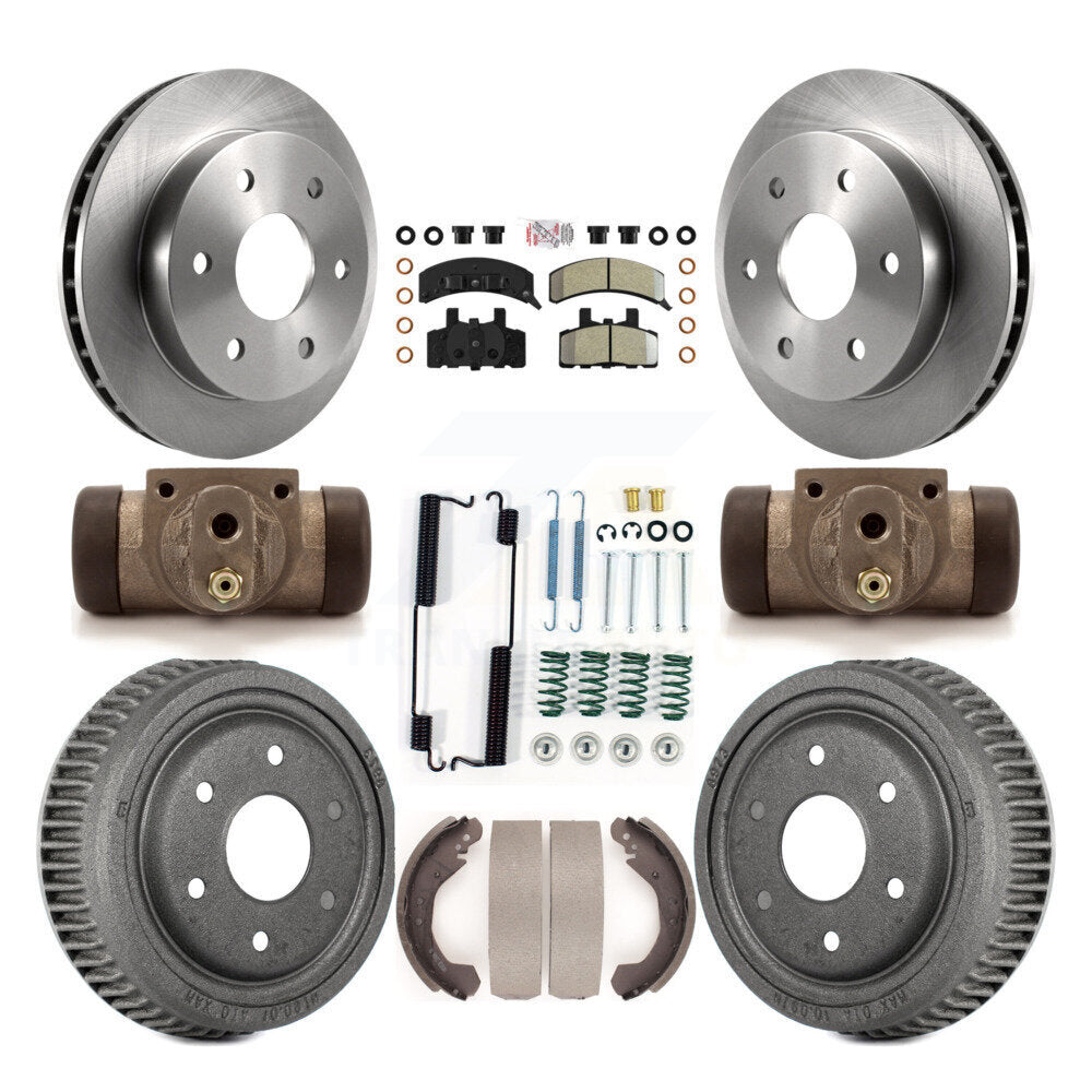 Transit Auto K8A-105480 Disc Brake Kit for 1992-1999 Chevrolet K1500 - Front and Rear product image