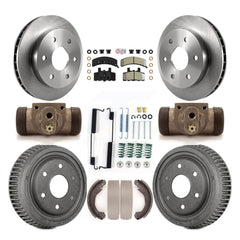 Transit Auto K8A-105480 Disc Brake Kit for 1992-1999 Chevrolet K1500 - Front and Rear product image