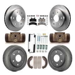 Transit Auto K8A-105481 Disc Brake Kit for 1992-1999 Chevrolet K1500 - Front and Rear product image