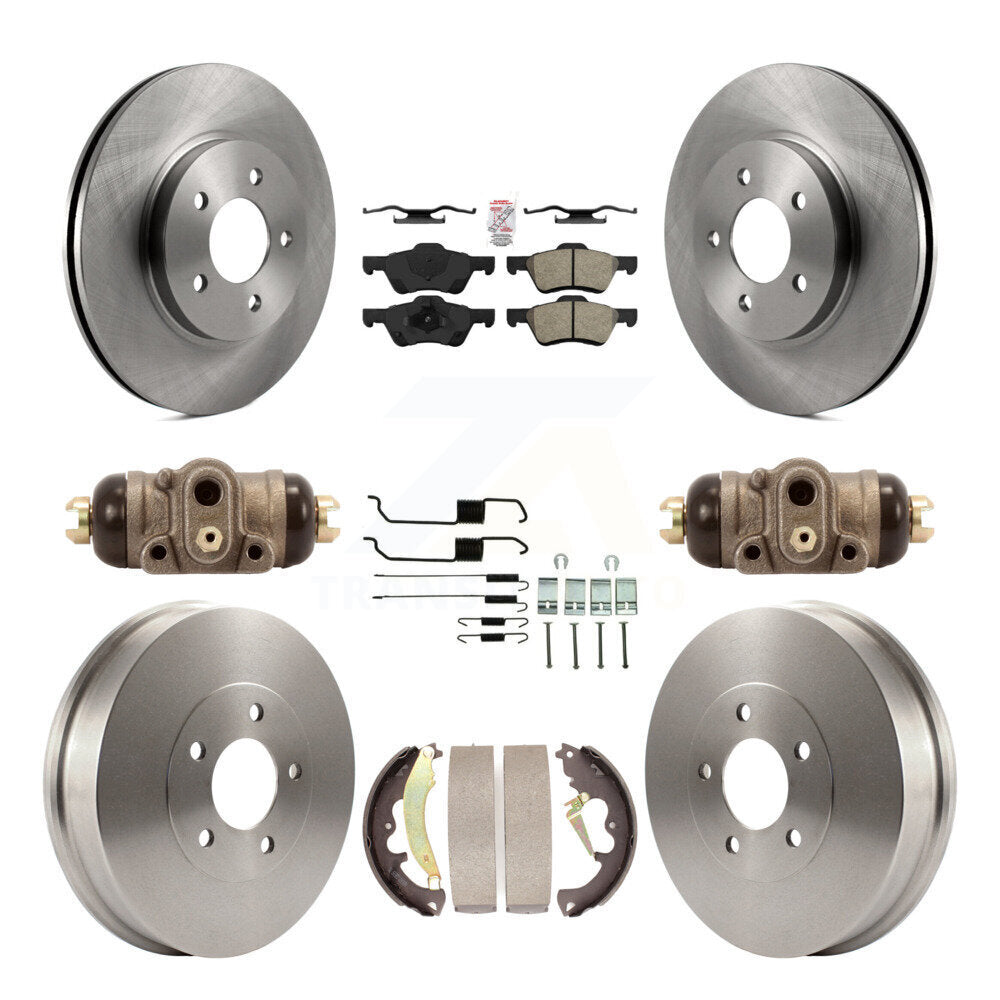 Transit Auto K8A-105484 Disc Brake Kit for 2007 Ford Escape, Mercury Mariner - Front and Rear product image