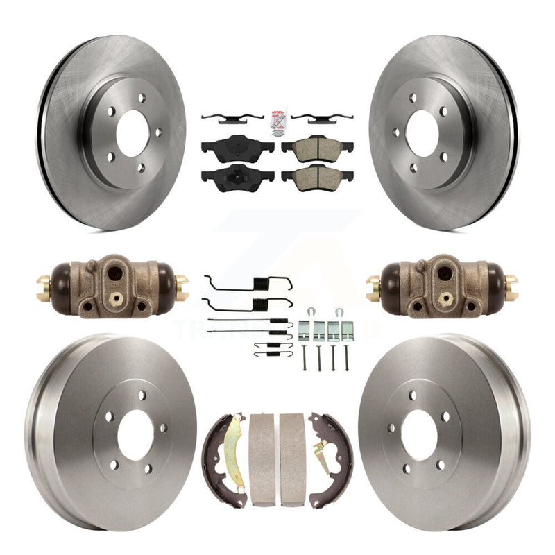Transit Auto K8A-105484 Disc Brake Kit for 2007 Ford Escape, Mercury Mariner - Front and Rear product image