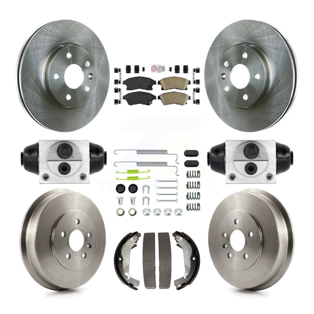 Transit Auto K8A-105489 Disc Brake Kit for 2011-2016 Chevrolet Cruze Limited, Chevrolet Cruze - Front and Rear product image
