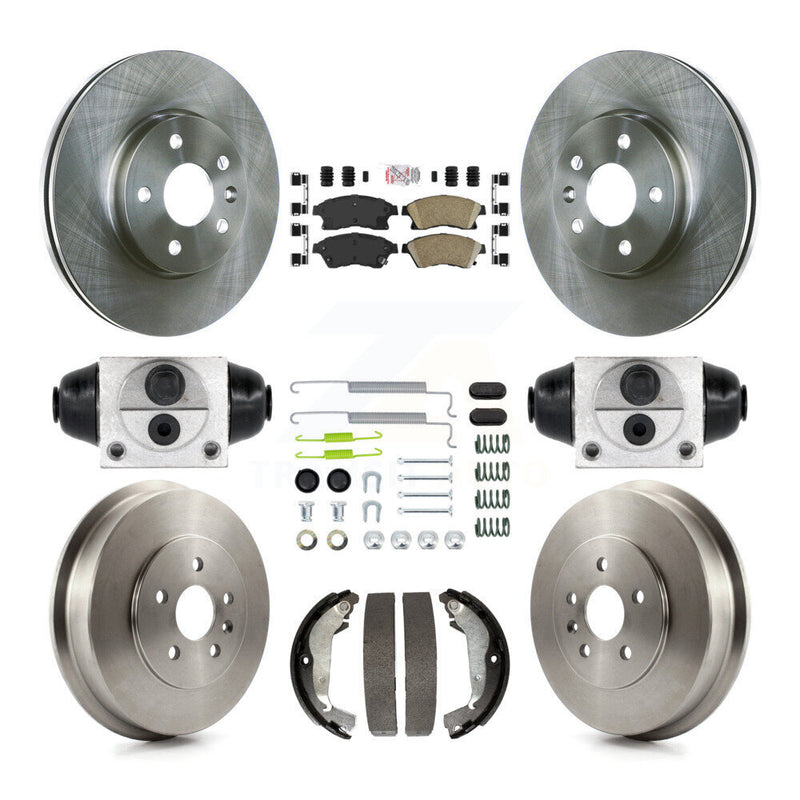 Transit Auto K8A-105489 Disc Brake Kit for 2011-2016 Chevrolet Cruze Limited, Chevrolet Cruze - Front and Rear product image