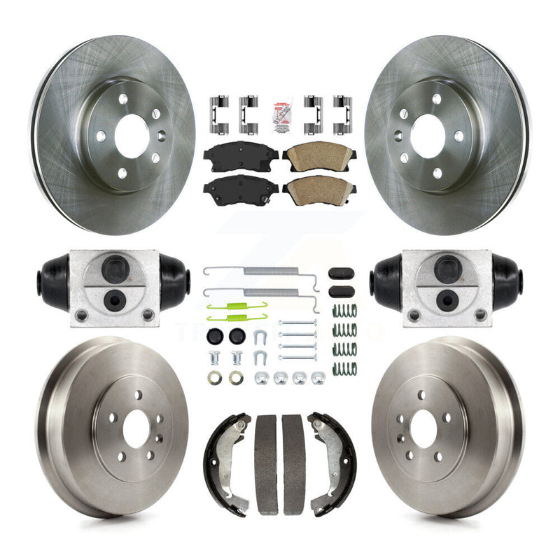 Transit Auto K8A-105490 Disc Brake Kit for 2011-2016 Chevrolet Cruze Limited, Chevrolet Cruze - Front and Rear product image