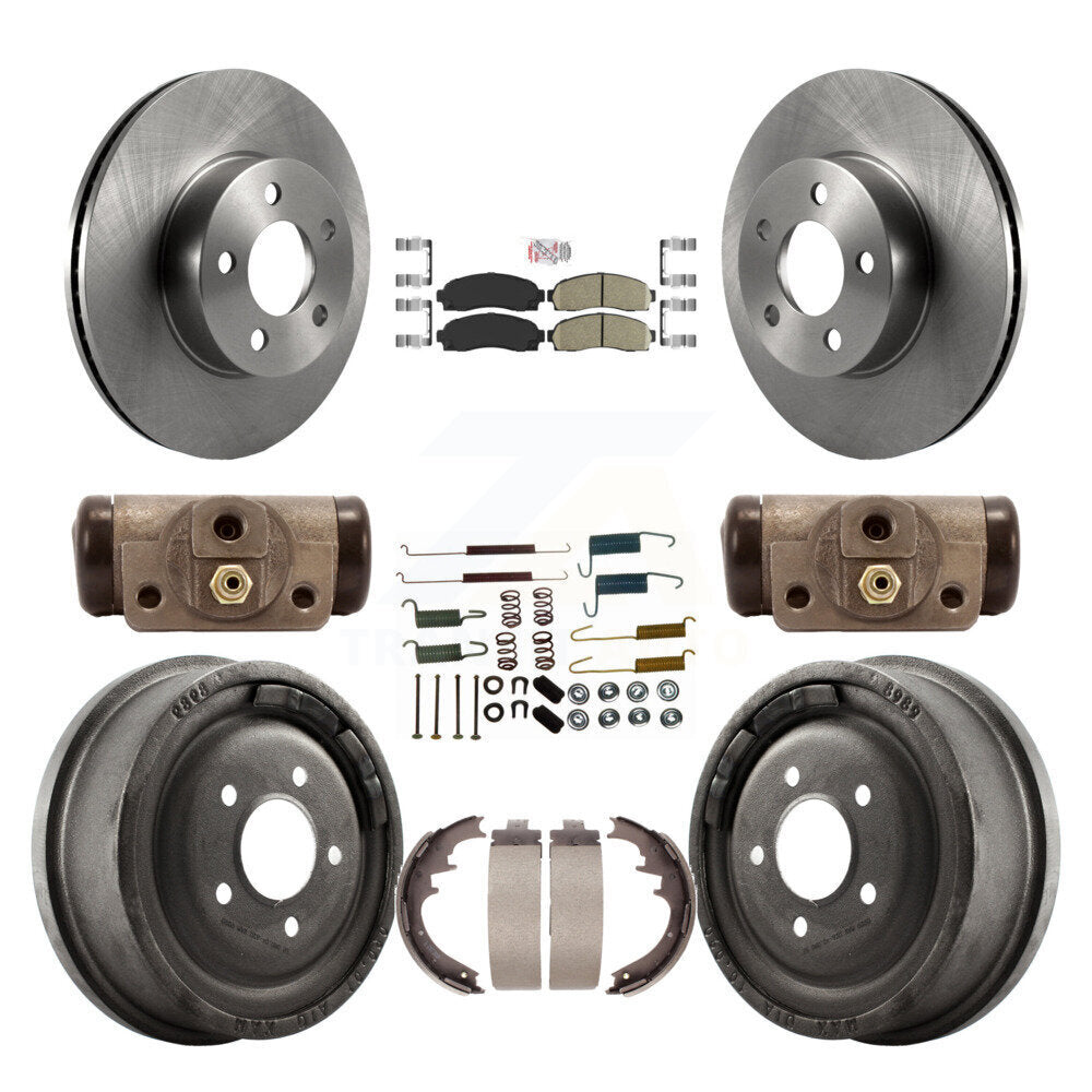 Transit Auto K8A-105494 Disc Brake Kit for 2004-2010 Mazda B4000, Ford Ranger - Front and Rear product image