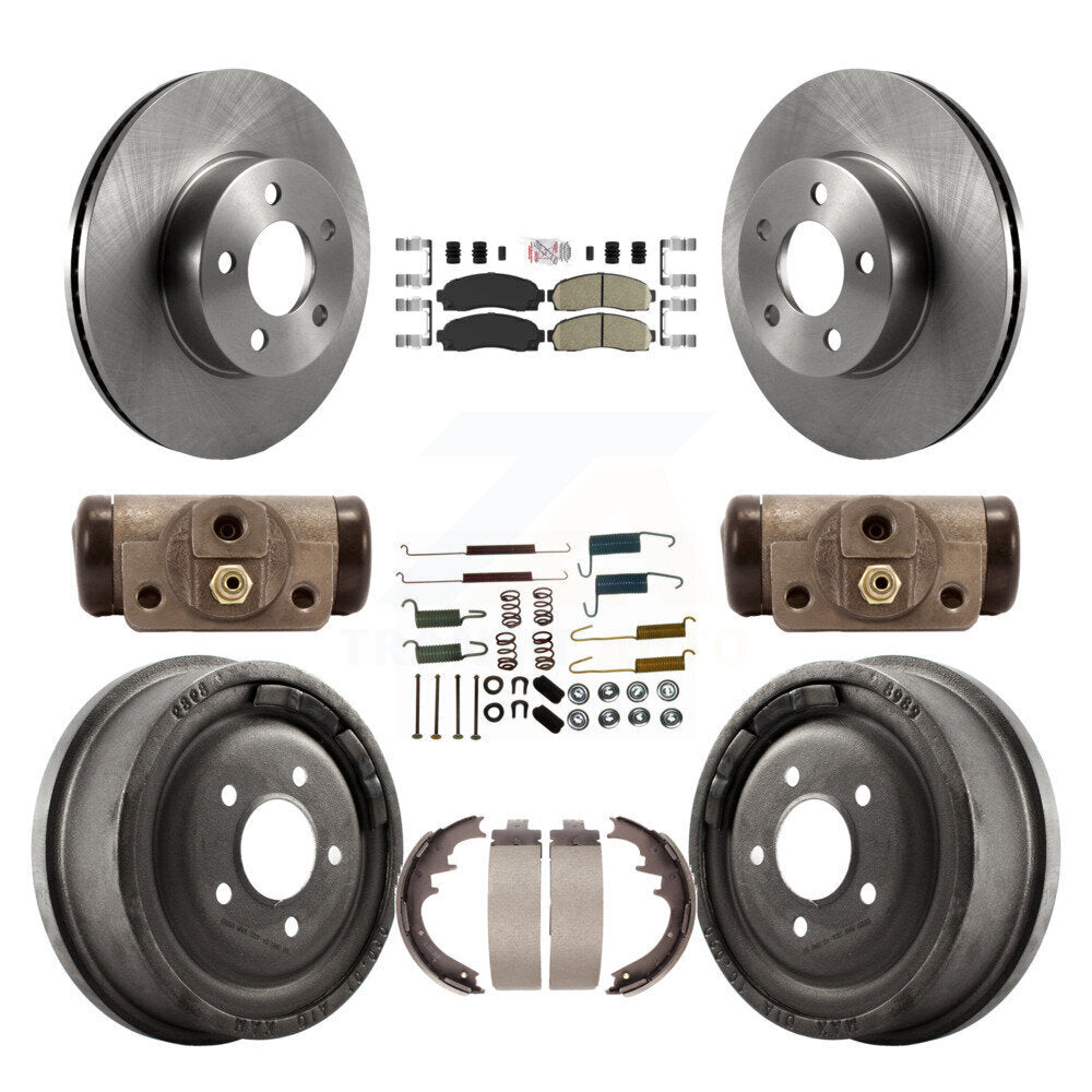 Transit Auto K8A-105495 Disc Brake Kit for 2004-2010 Mazda B4000, Ford Ranger - Front and Rear product image